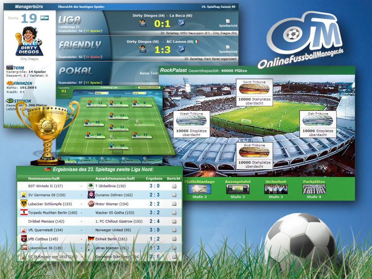 Online Fussball Manager