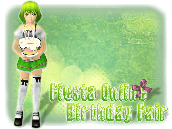 Fiesta Online – Birthday Fair zum 4. Geburtstag