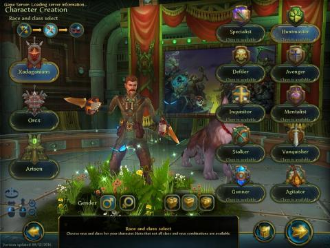 Allods Online – Neue Rasse-Klasse-Kombinationen und Rassenwechsel