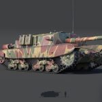 WarThunder Semovente m43 105 render new