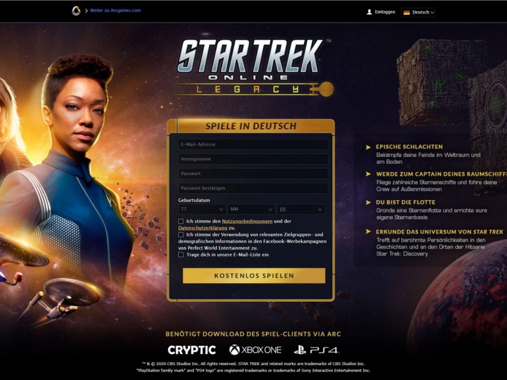 Star Trek Online Spielen Kostenlos Ohne Anmeldung Star Trek Online - kostenlos spielen - Top Client-Spiel 2020