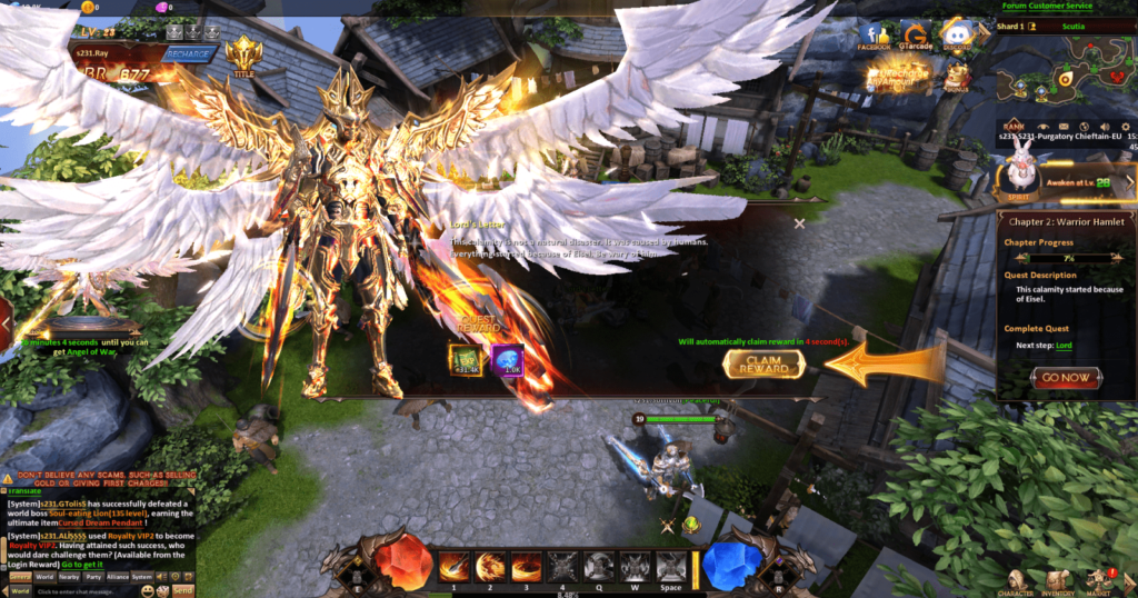 League of Angels Heavens Fury Screenshot 2