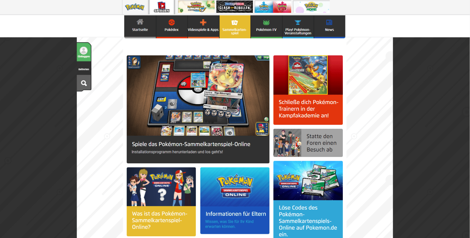 Pokemon Trading Card Game Online