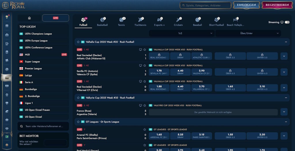 richroyal casino livewetten