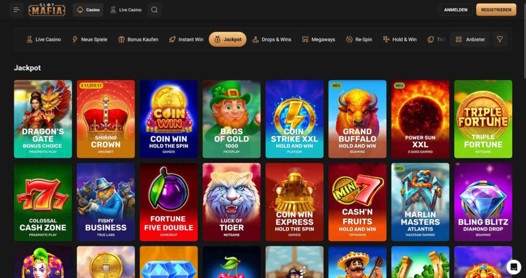 slot mafia jackpots